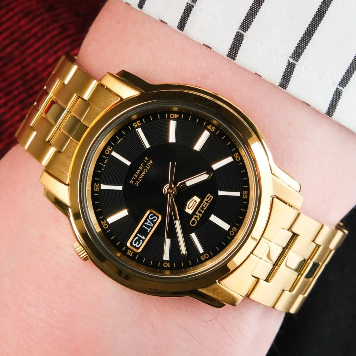 Часы  Seiko  Seiko 5 Seiko SNKL88K1 (фото 4)
