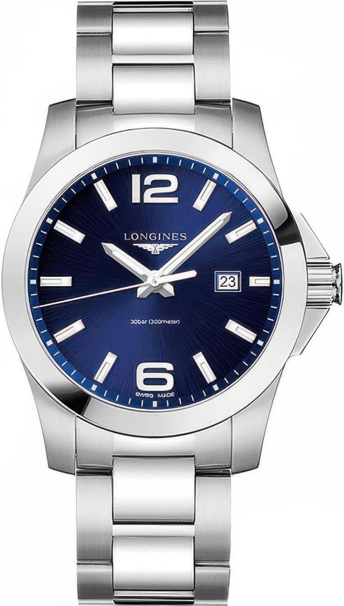 Наручные часы  Longines  HydroConquest Longines L3.760.4.96.6 (фото 1)