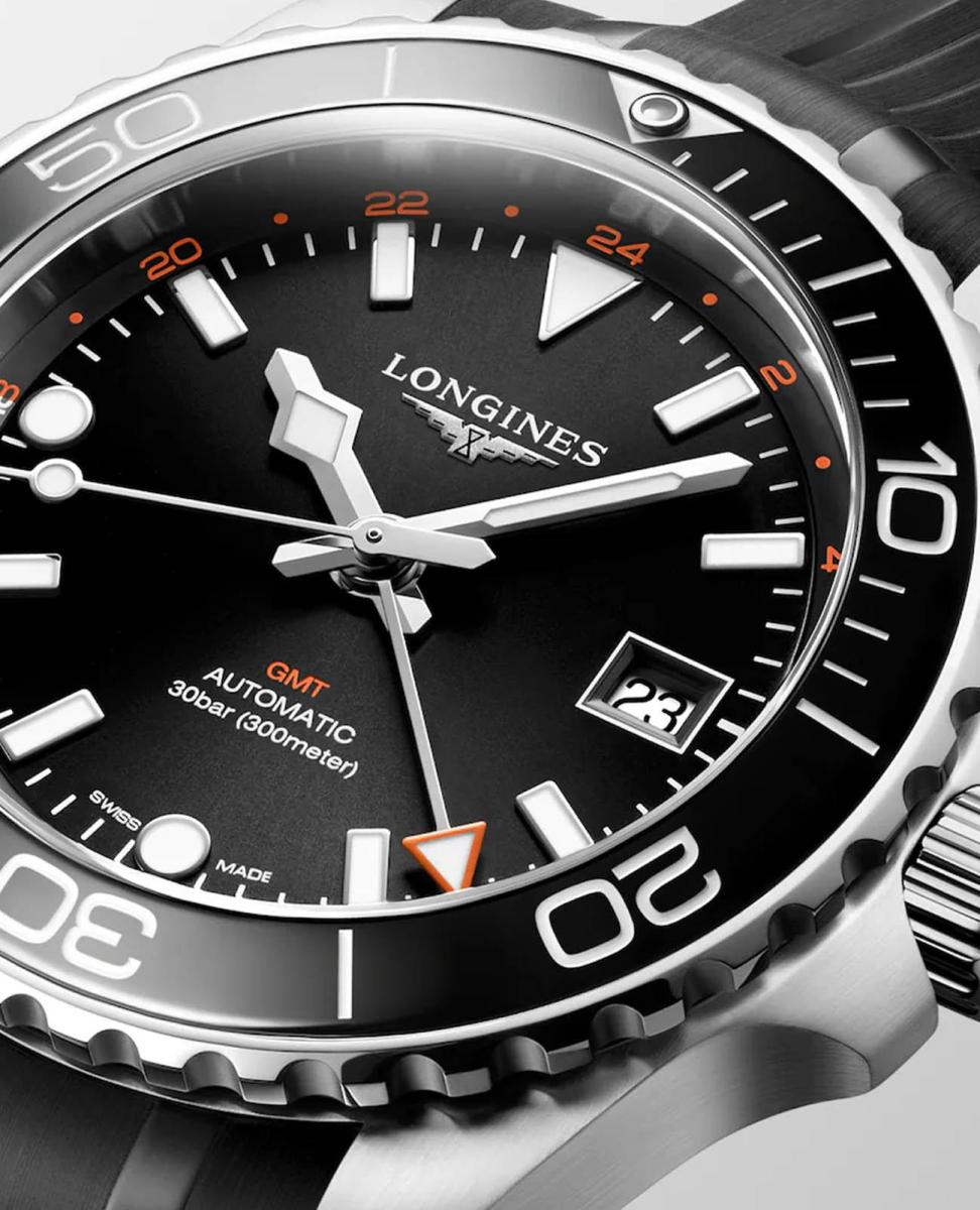 Наручные часы  Longines  HydroConquest GMT Longines L3.790.4.56.9 (фото 2)