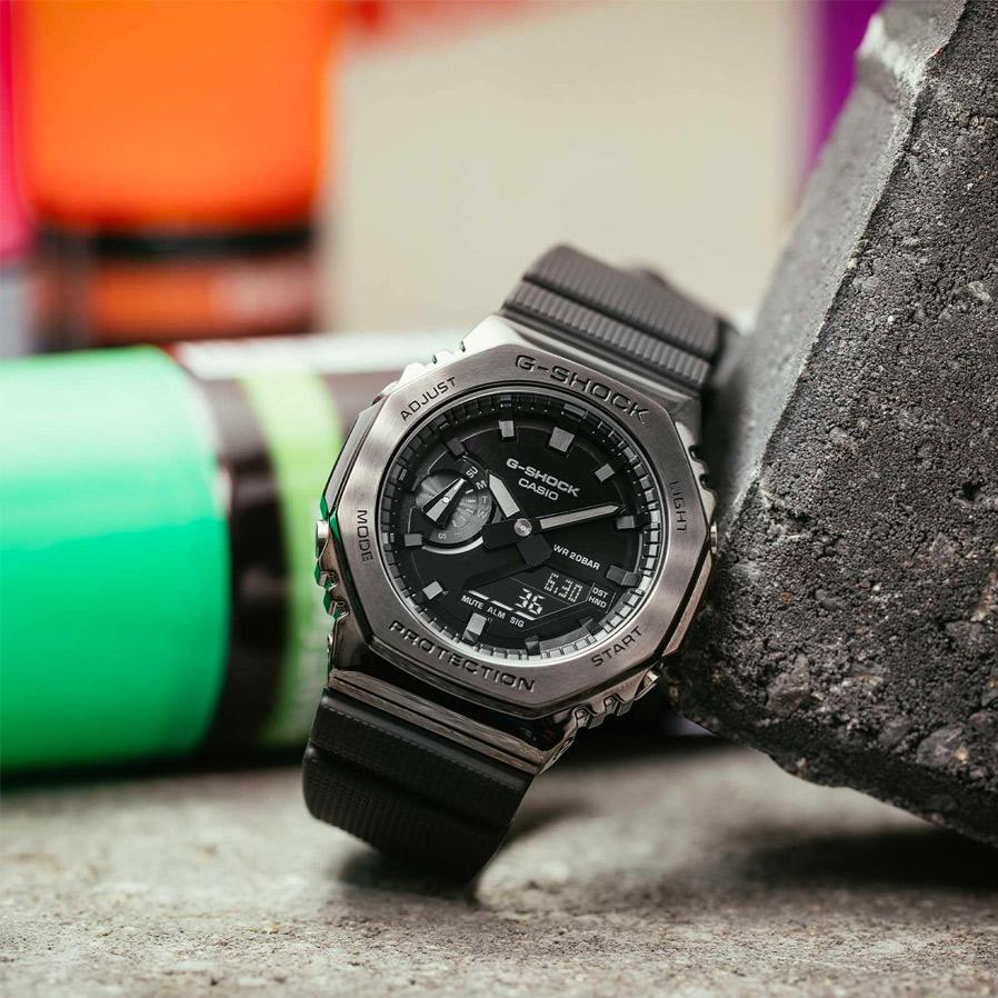 Наручные часы  Casio  G-Shock Casio GM-2100BB-1A (фото 8)