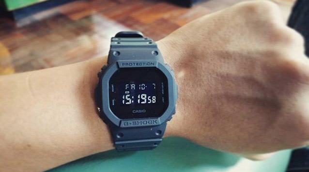 Наручные часы  Casio  G-Shock Casio DW-5600BB-1E (фото 16)