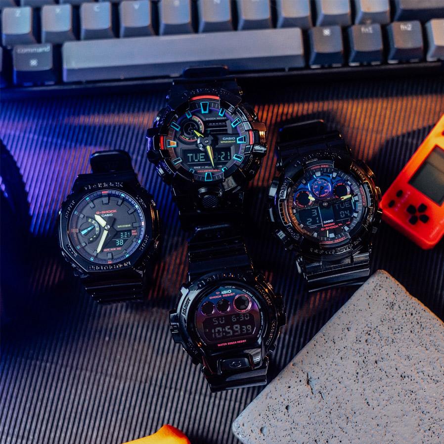 Наручные часы  Casio  G-Shock Casio GA-700RGB-1A (фото 6)