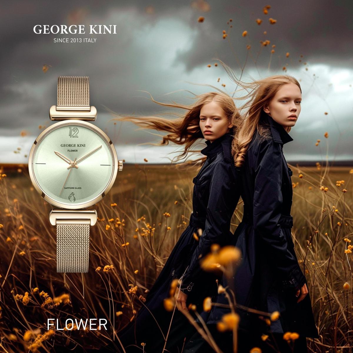 Наручные часы  George Kini  Flower George Kini GK.FL0006 (фото 2)