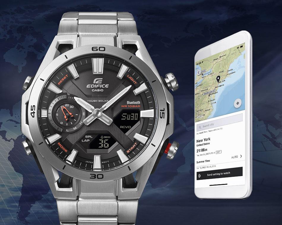 Наручные часы  Casio  Edifice Casio ECB-2300D-1A (фото 6)