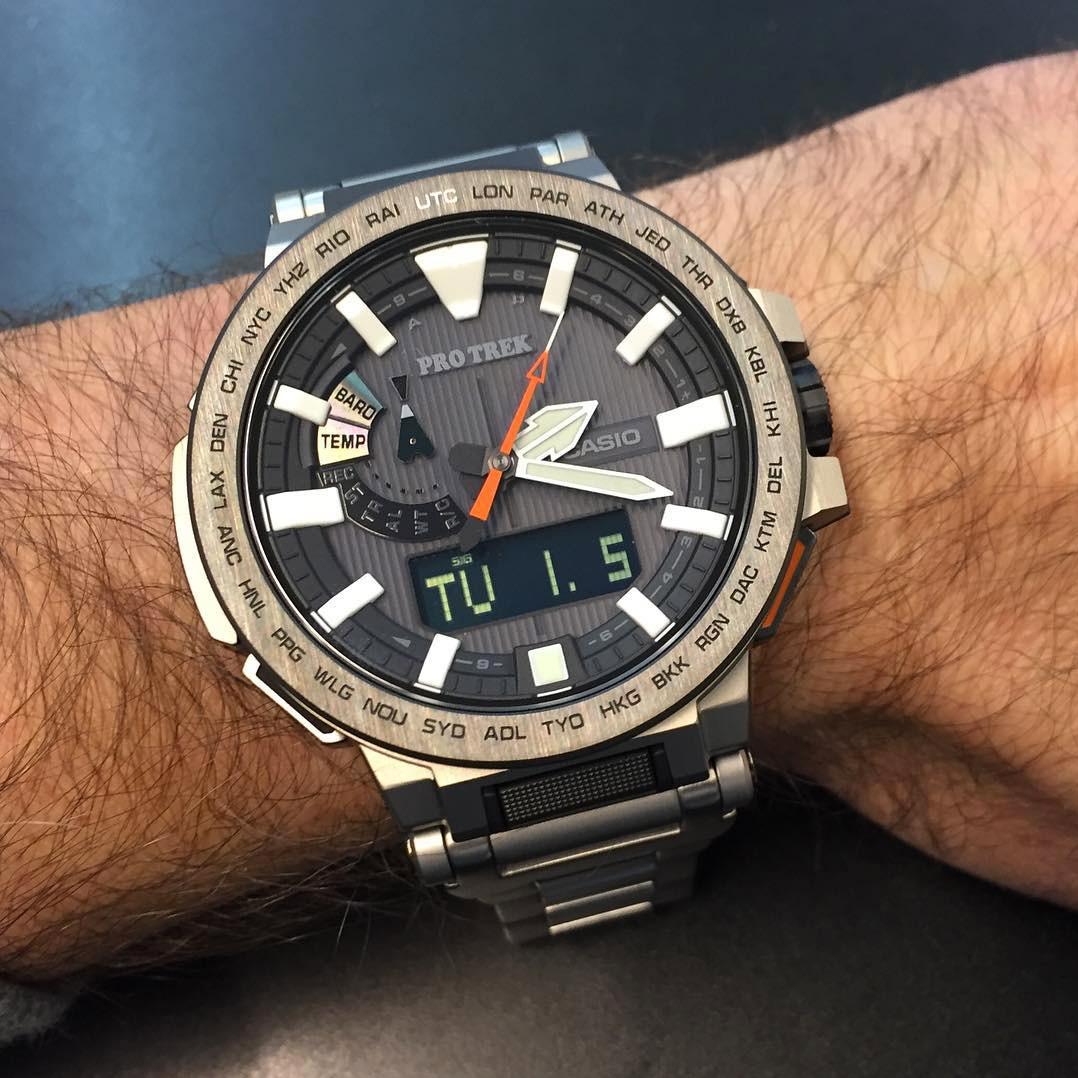 Наручные часы  Casio  ProTrek Casio PRX-8000T-7A (фото 3)