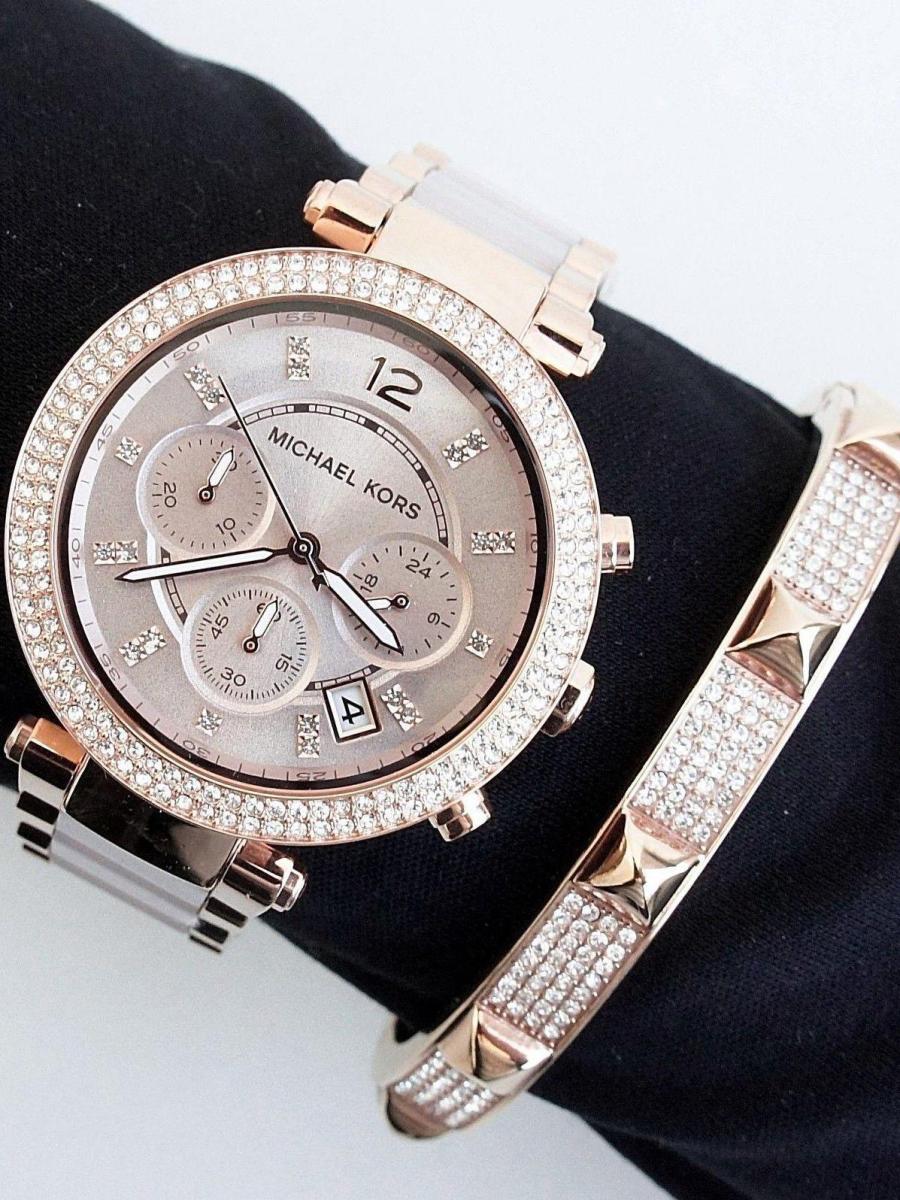 Наручные часы  Michael Kors  Rose Gold-Tone Michael Kors MK5896 (фото 4)