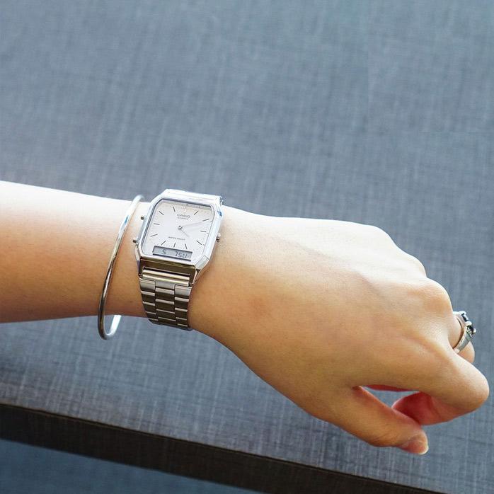 Наручные часы  Casio  Vintage Casio AQ-230A-7B (фото 7)