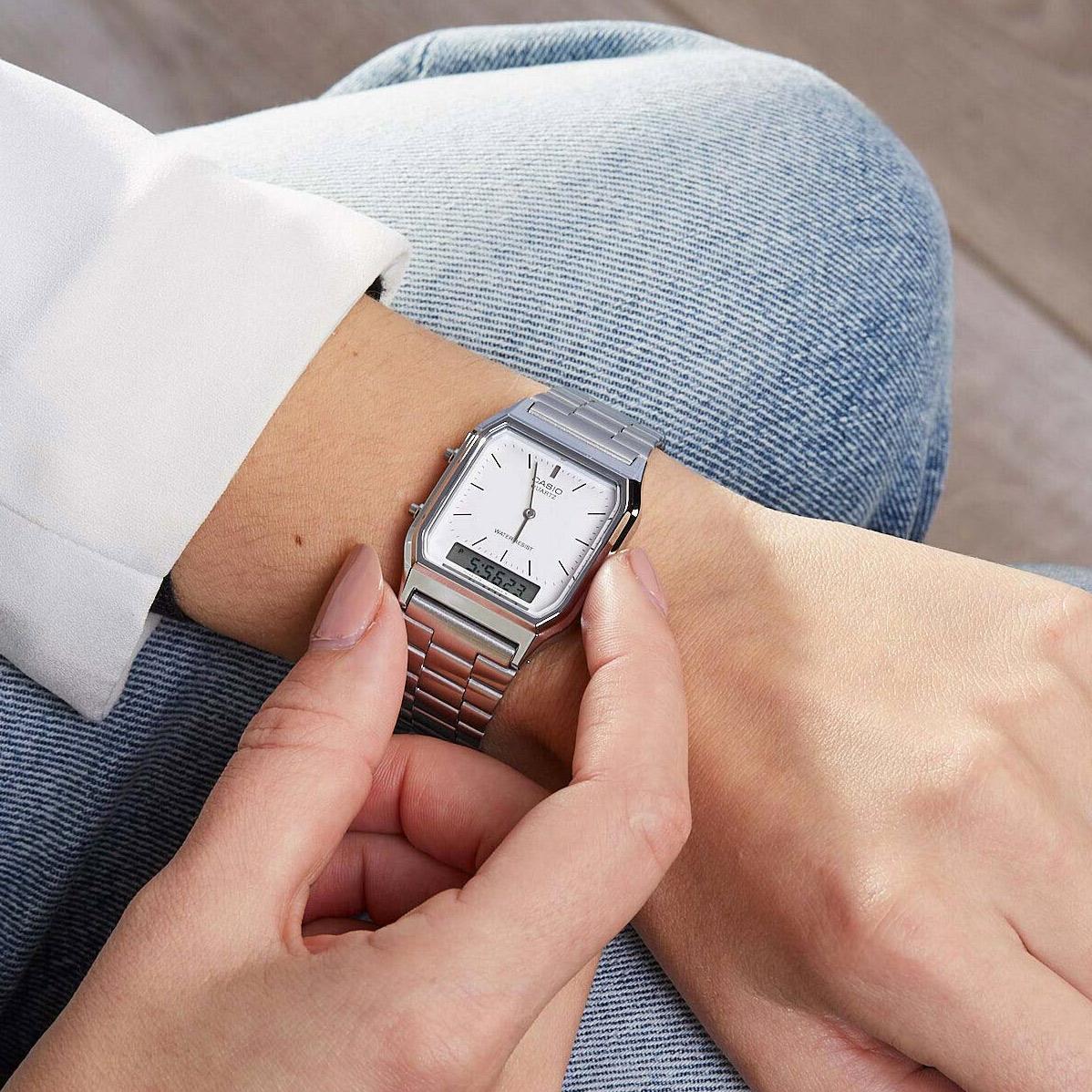 Наручные часы  Casio  Vintage Casio AQ-230A-7B (фото 5)