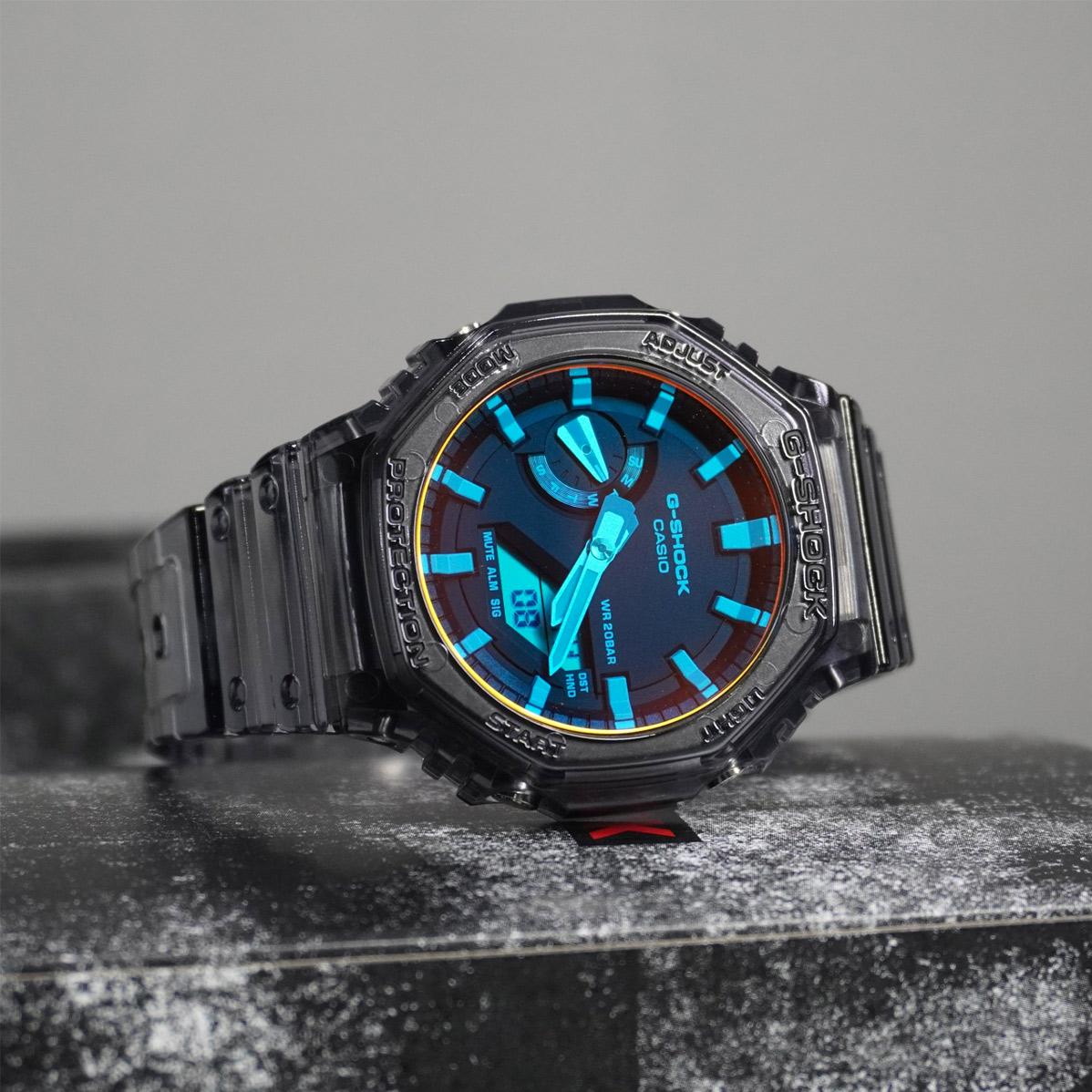 Наручные часы  Casio  G-Shock Casio GA-2100TLS-8A (фото 8)