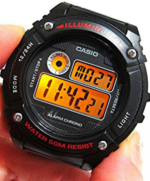 Наручные часы  Casio  Collection Casio W-216H-1A (фото 4)