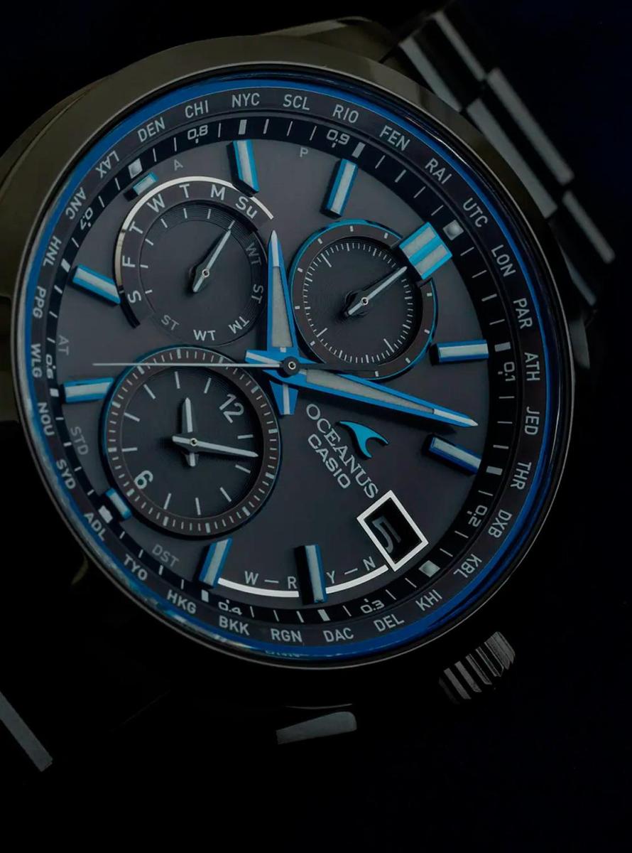 Наручные часы  Casio  Oceanus Casio OCW-T2600B-1A (фото 2)