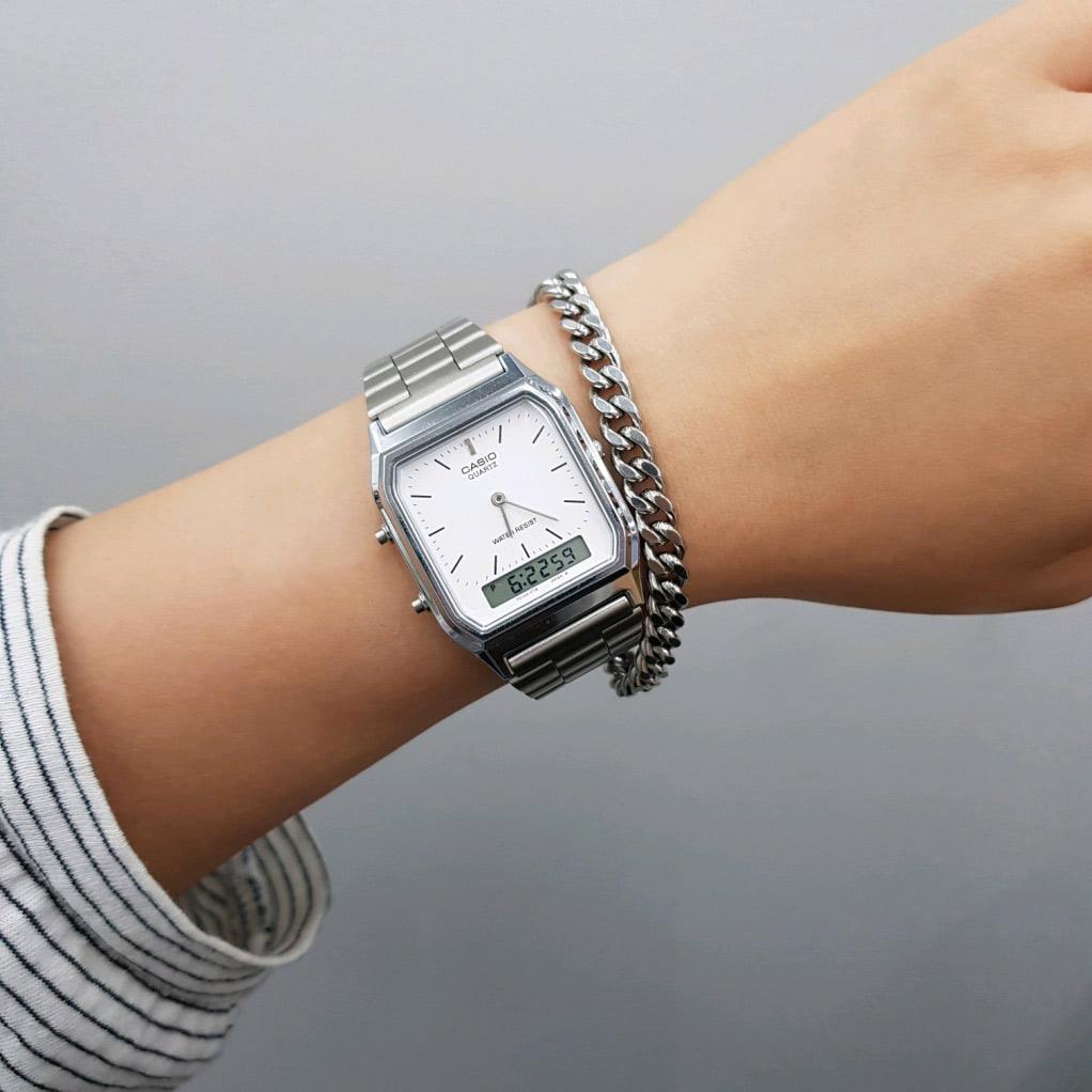 Наручные часы  Casio  Vintage Casio AQ-230A-7D (фото 6)