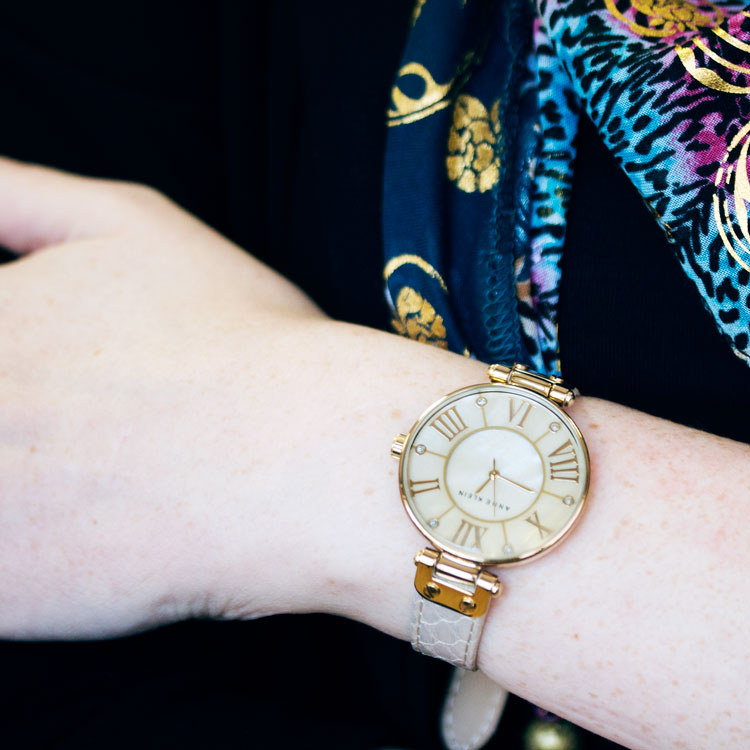 Наручные часы  Anne Klein  Leather Anne Klein 1012GMGD (фото 4)