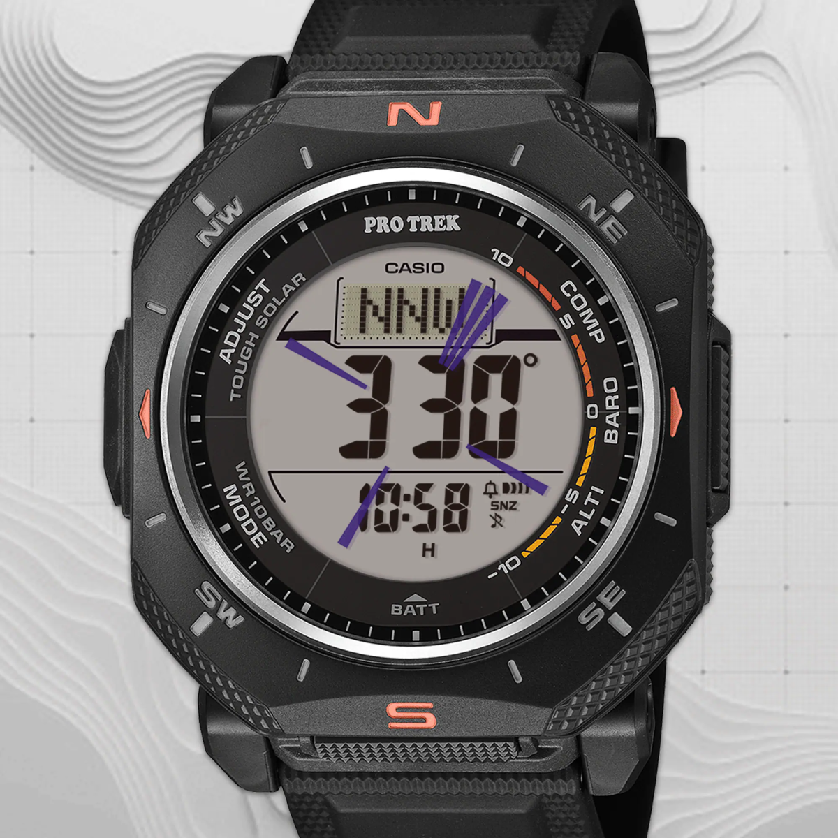 Наручные часы  Casio  ProTrek Casio PRG-69-4E (фото 3)