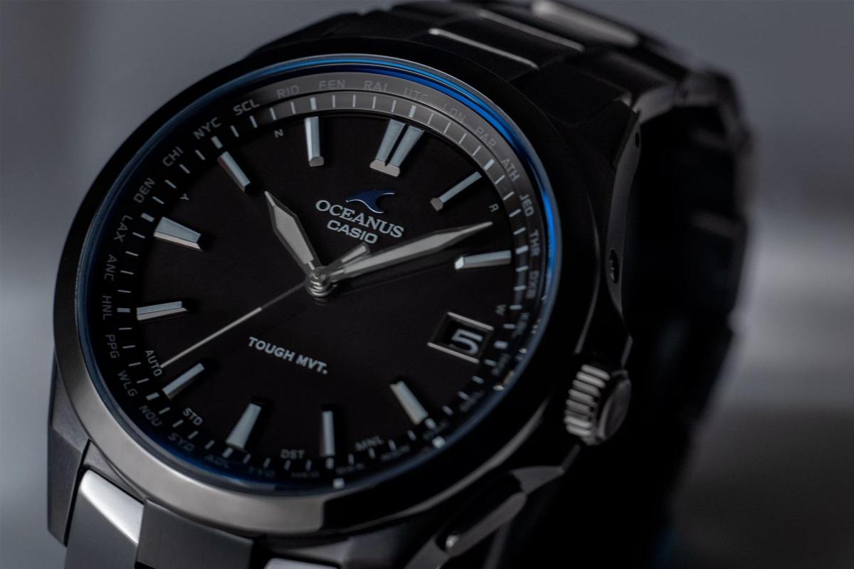 Наручные часы  Casio  Oceanus Casio OCW-S100B-1A (фото 2)