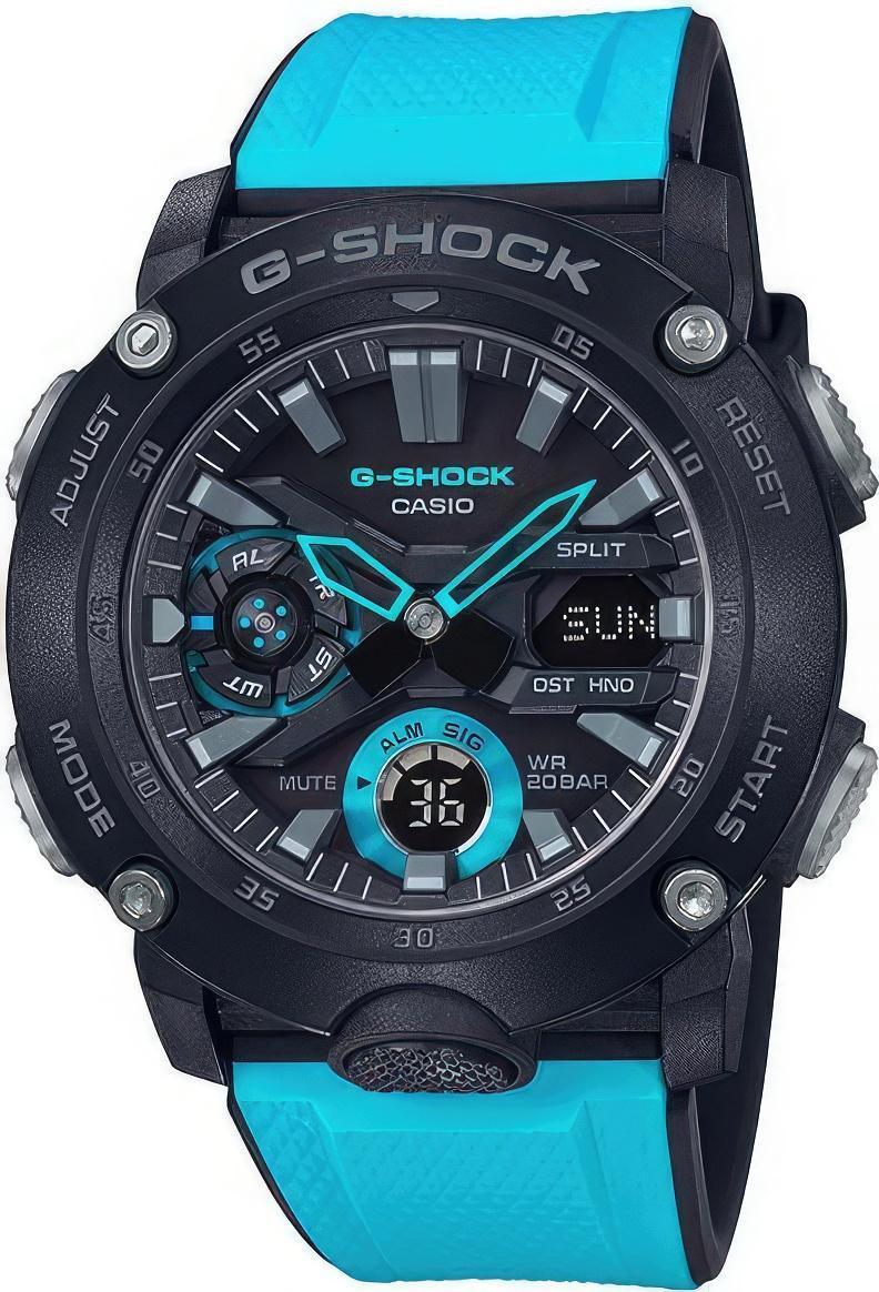 Наручные часы  Casio  G-Shock Casio GA-2000-1A2 (фото 1)
