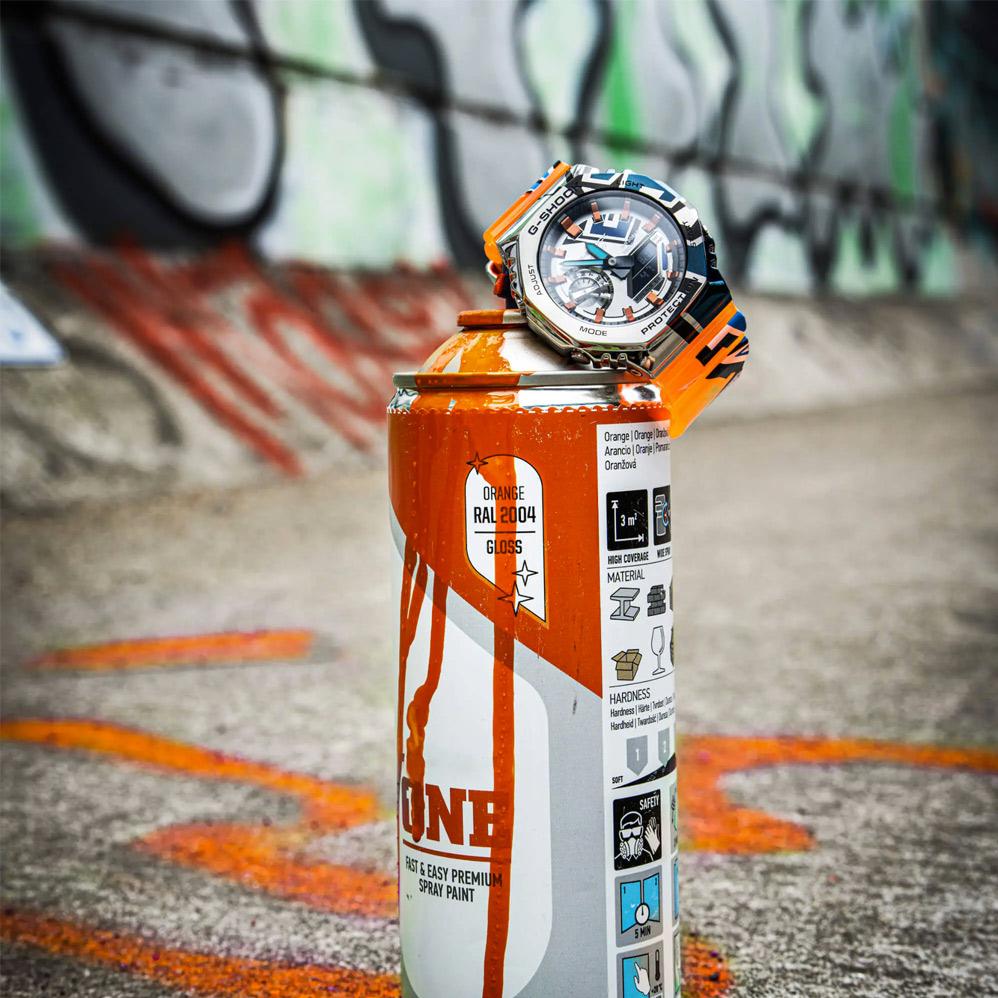 Наручные часы  Casio  G-Shock Casio GM-2100SS-1A (фото 2)