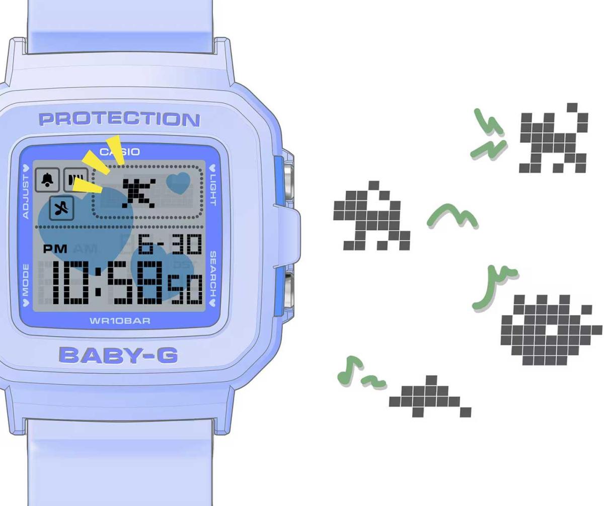Наручные часы  Casio  Baby-G Casio BGD-10KH-2B (фото 7)