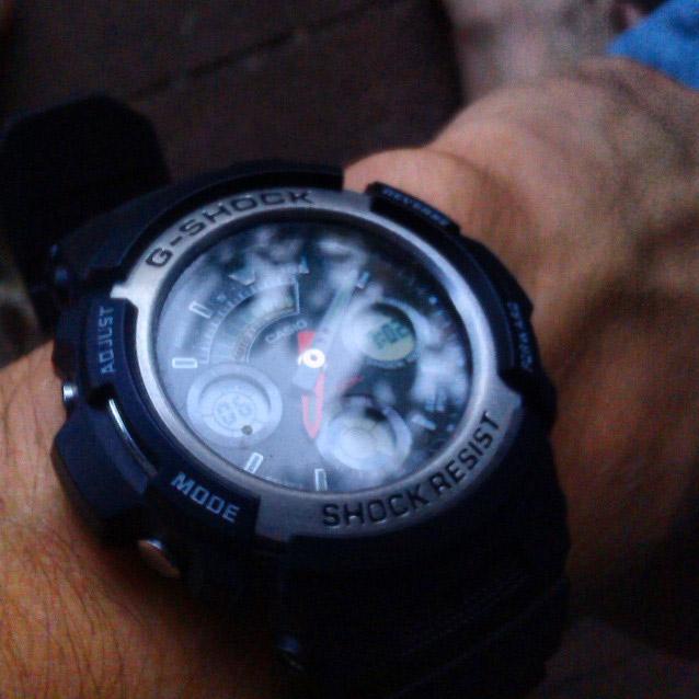 Наручные часы  Casio  G-Shock Casio AW-590-1A (фото 4)