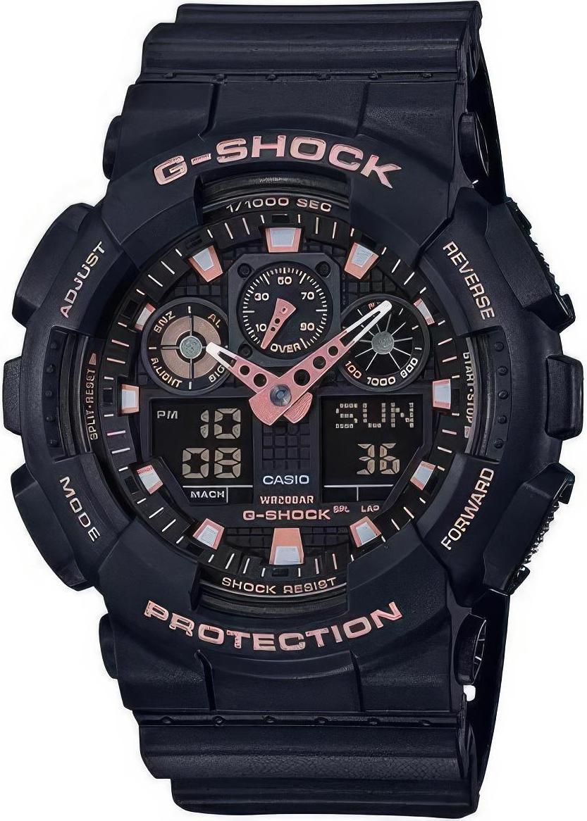 Наручные часы  Casio  G-Shock Casio GA-100GBX-1A4 (фото 1)