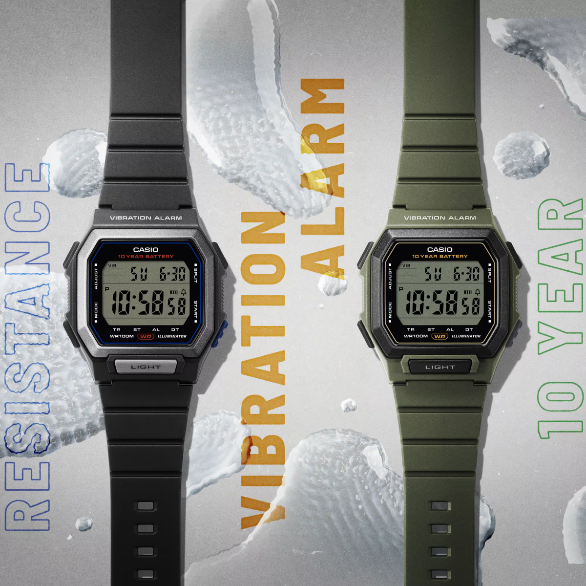 Наручные часы  Casio  Collection Casio W-738H-1A (фото 5)