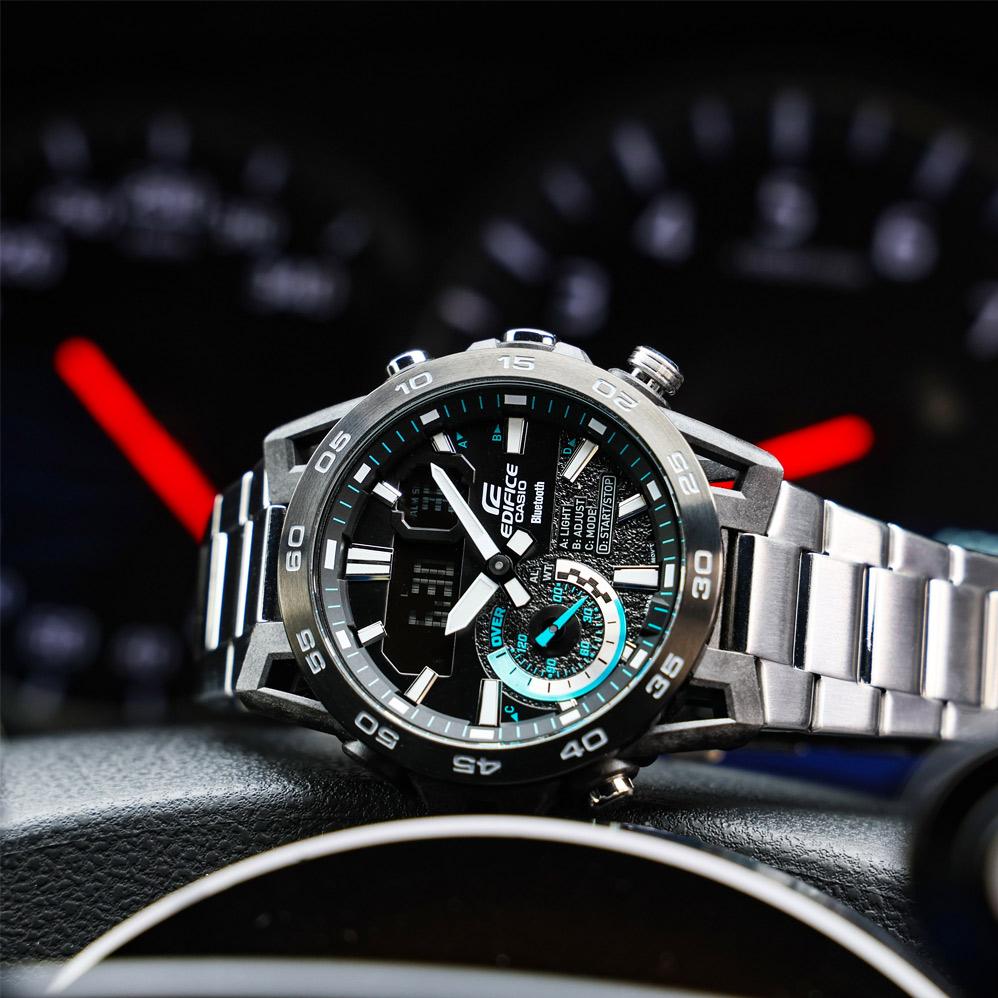 Наручные часы  Casio  Edifice Casio ECB-40DB-1A (фото 5)