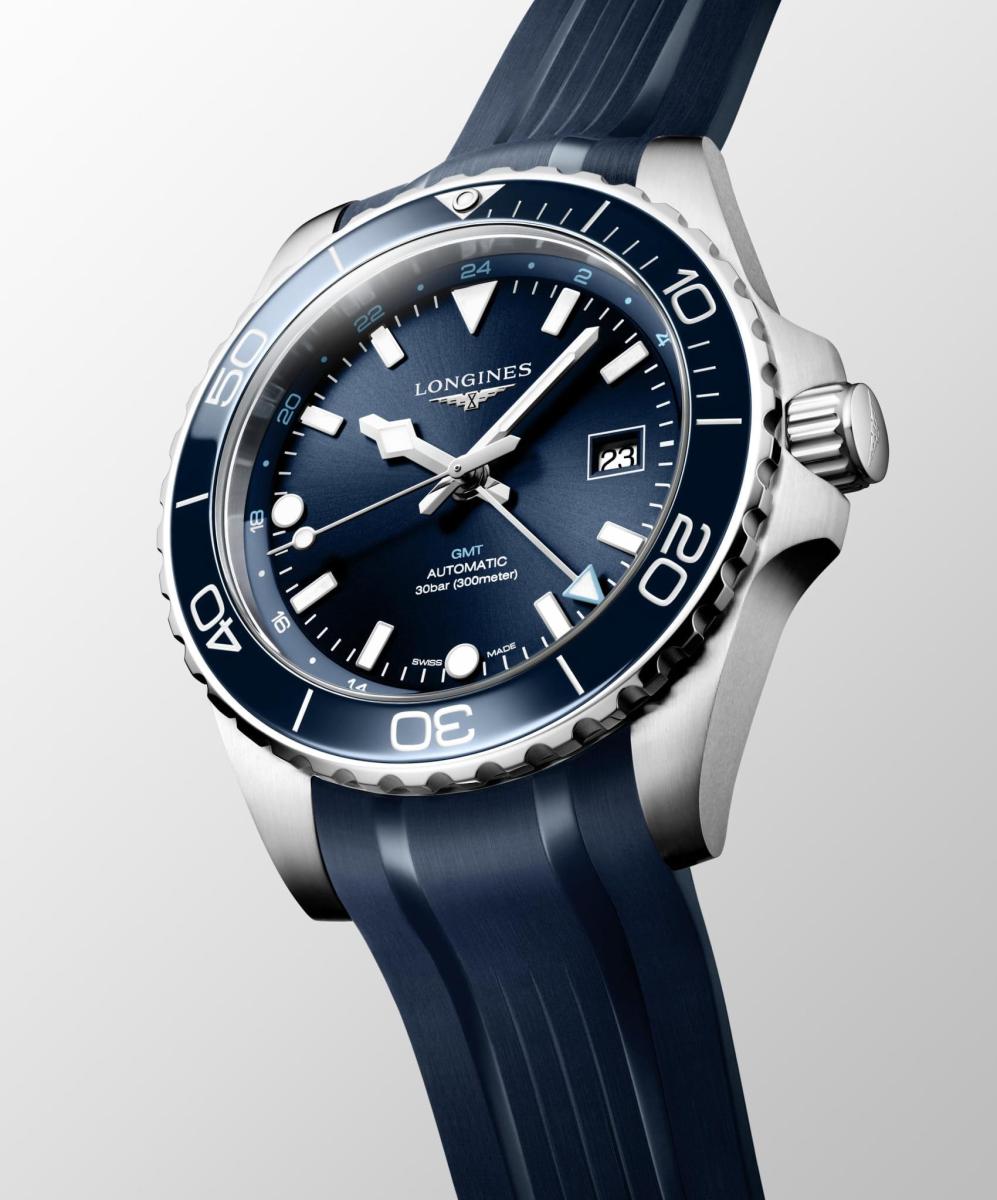 Наручные часы  Longines  HydroConquest GMT Longines L3.890.4.96.9 (фото 5)