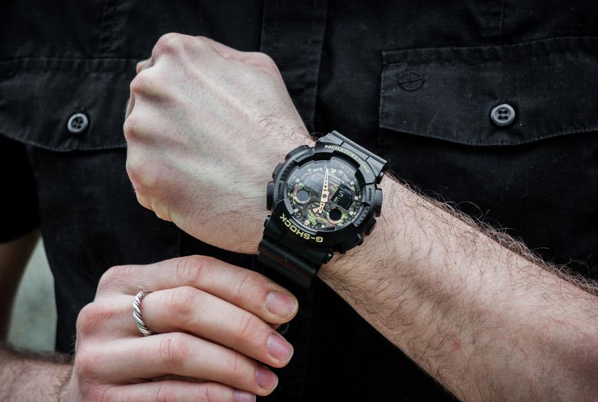Наручные часы  Casio  G-Shock Casio GA-100CF-1A9 (фото 5)