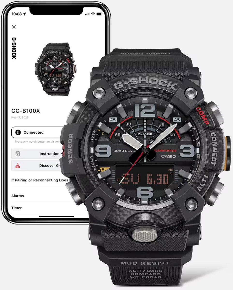 Наручные часы  Casio  G-Shock Casio GG-B100X-1A (фото 4)