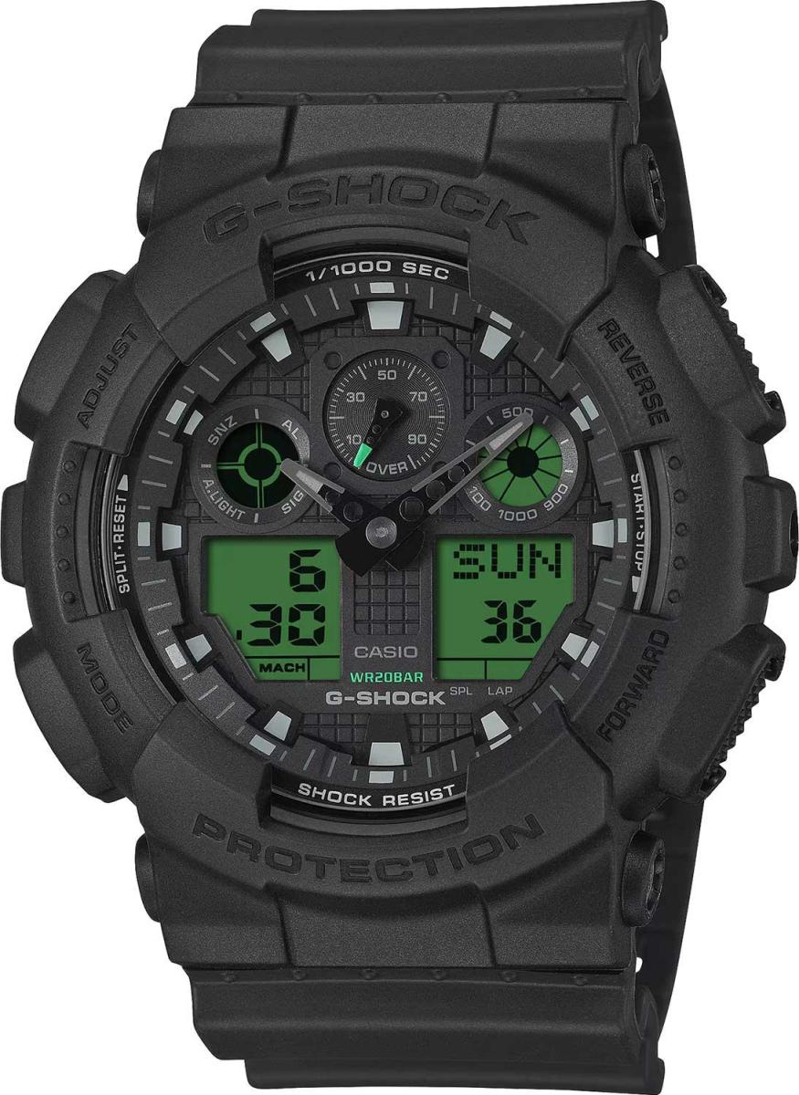 Наручные часы  Casio  G-Shock Casio GA-100BEG-1A (фото 1)