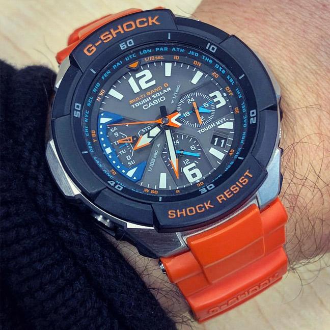 Наручные часы  Casio  G-Shock Casio GW-3000M-4A (фото 10)