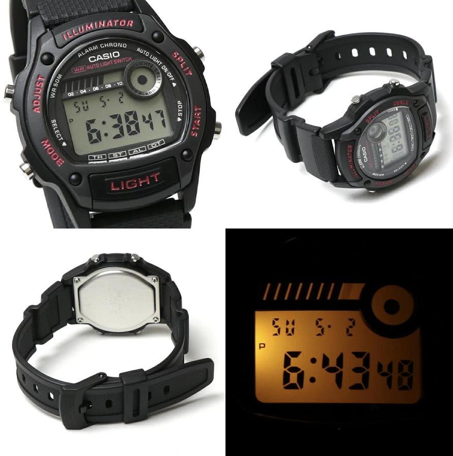 Наручные часы  Casio  Collection Casio W-220H-1A2 (фото 3)