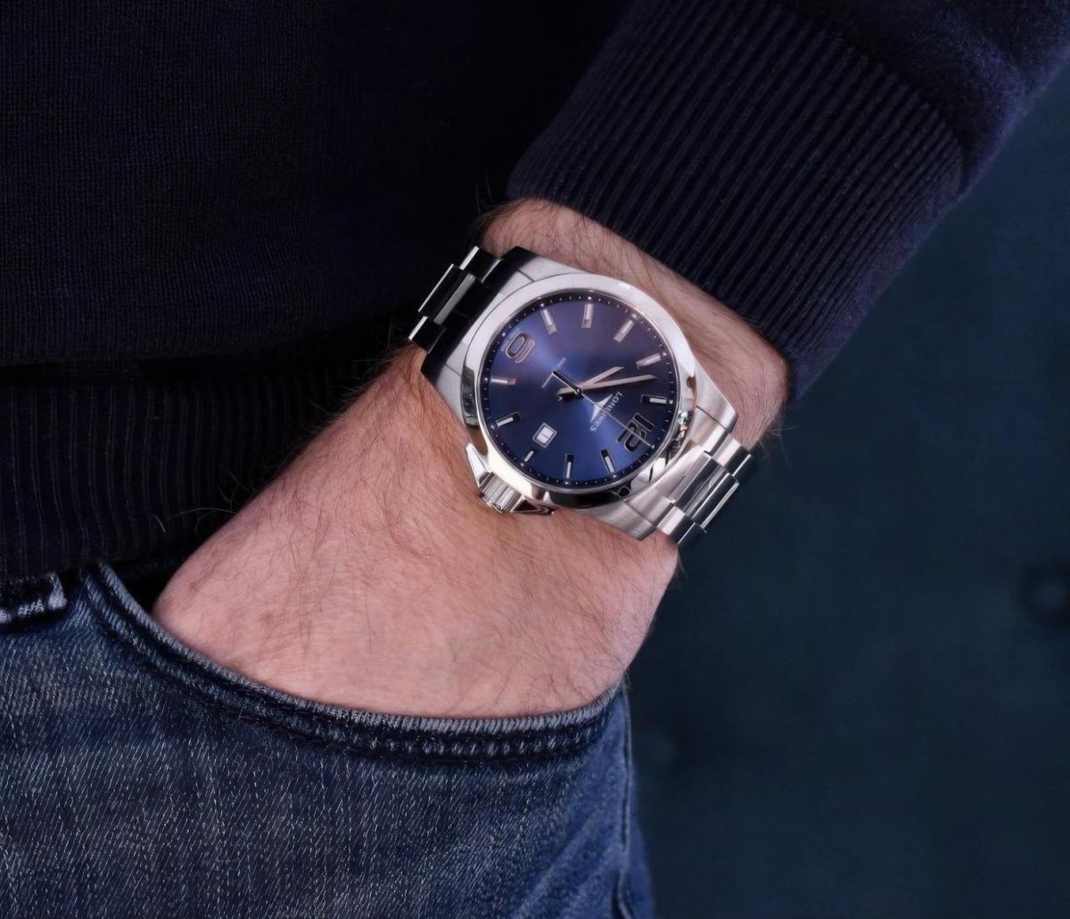 Наручные часы  Longines  HydroConquest Longines L3.760.4.96.6 (фото 4)