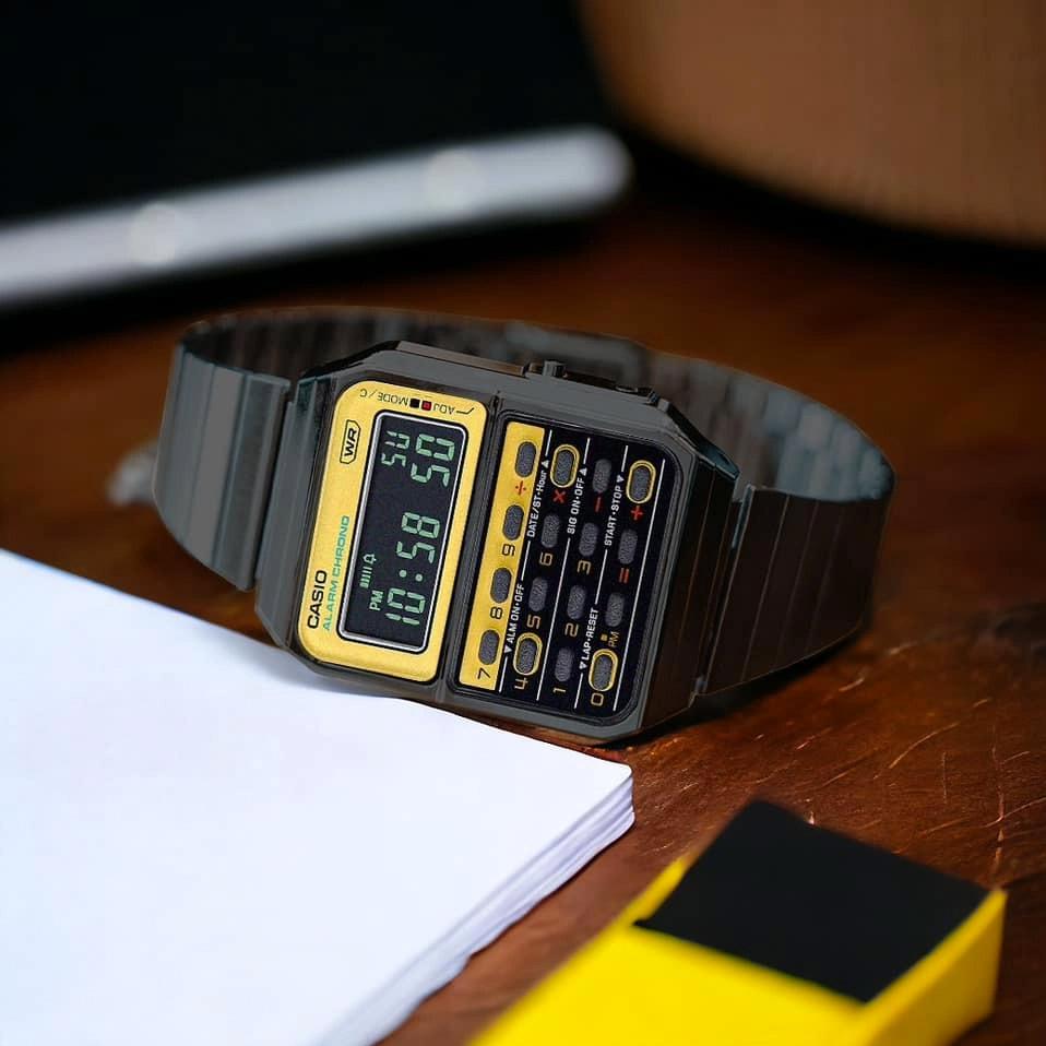 Наручные часы  Casio  Vintage Casio CA-500WEGG-9B (фото 4)