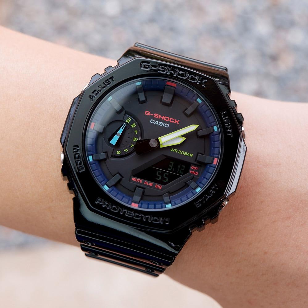 Наручные часы  Casio  G-Shock Casio GA-2100RGB-1A (фото 3)