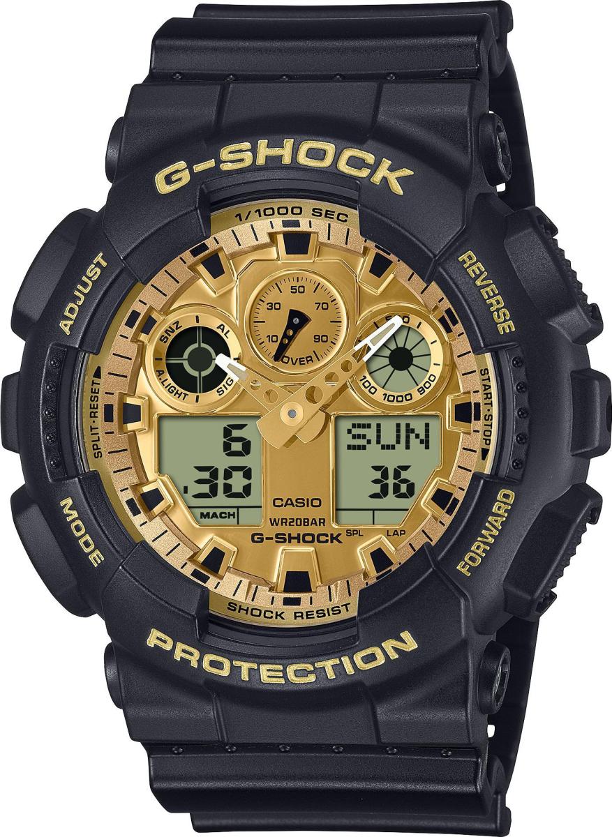 Наручные часы  Casio  G-Shock Casio GA-100GGB-1A9 (фото 1)
