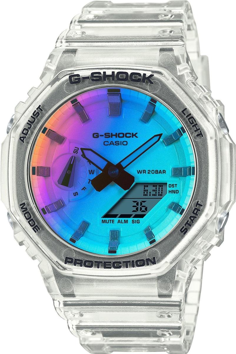 Наручные часы  Casio  G-Shock Casio GA-2100SRS-7A (фото 1)