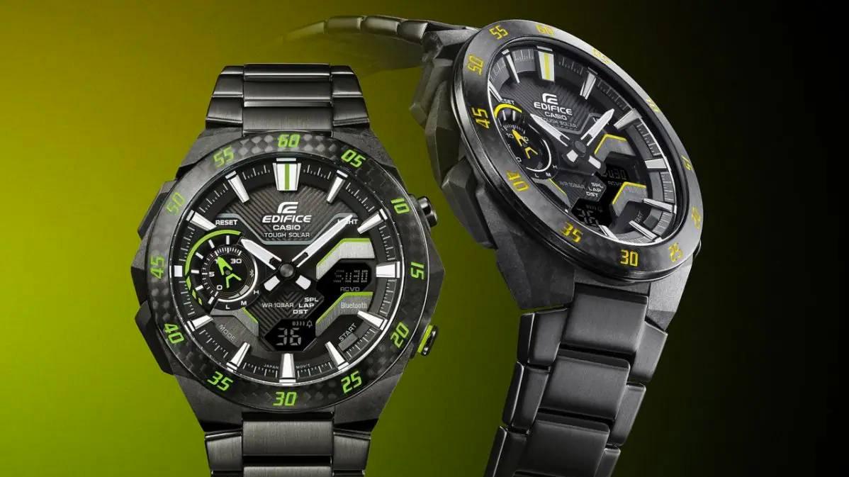 Наручные часы  Casio  Edifice Casio ECB-2200RC-1A3 (фото 3)