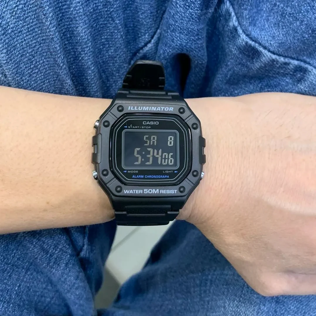 Наручные часы  Casio  Collection Casio W-218H-1B (фото 15)