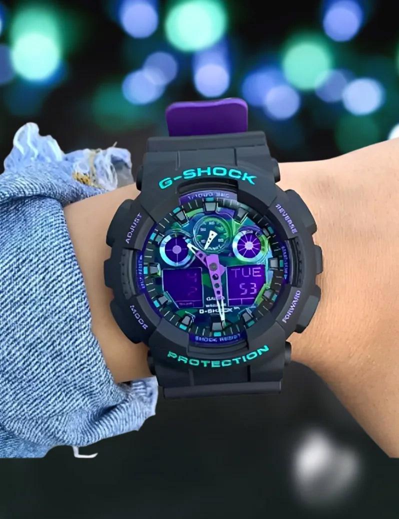 Наручные часы  Casio  G-Shock Casio GA-100BL-1A (фото 9)