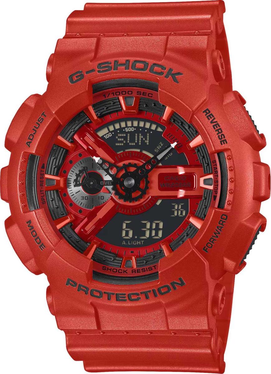 Наручные часы  Casio  G-Shock Casio GA-110RRB-4A (фото 1)