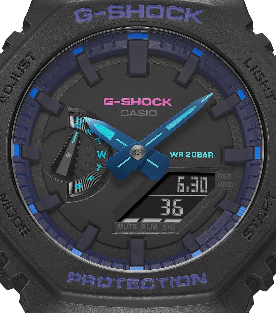 Наручные часы  Casio  G-Shock Casio GA-2100VB-1A (фото 7)