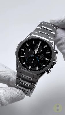 Casio Orologio Cronografo Uomo Edifice EQB-1100D-1AER – Acciaio, Design Sportivo E Tecnologia