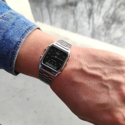 Наручные часы  Casio  Vintage Casio AQ-230A-1D (фото 4)