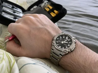 Наручные часы  Casio  G-Shock Casio GST-B600D-1A (фото 5)