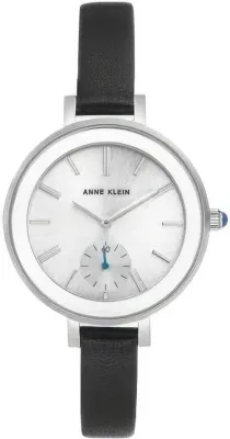 Наручные часы  Anne Klein  Leather Anne Klein 2993SVBK (фото 1)