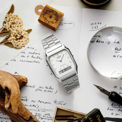 Наручные часы  Casio  Vintage Casio AQ-230A-7A (фото 2)