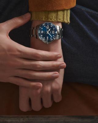 Наручные часы  Longines  HydroConquest Longines L3.780.4.96.6 (фото 8)