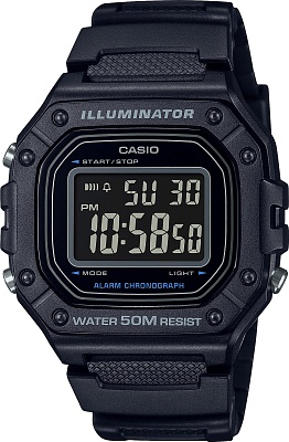 Casio Collection W-218H-1B