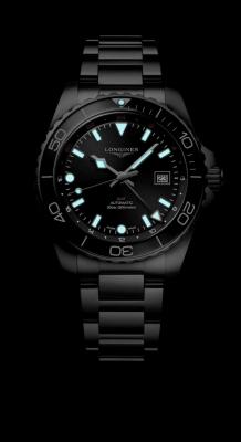 Наручные часы  Longines  HydroConquest GMT Longines L3.890.4.56.6 (фото 7)